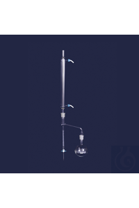 WATERBEPALINGSTOESTEL-VOLGENS DEAN STARK 3.3. Watermeetapparaat van borosilicaatglas voor de...