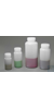 Bel-Art Precisionware Wide-Mouth 500ml (16oz) High Density Polyethylene Bottles; Polypropylene...