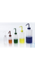 SP Bel-Art Narrow-Mouth 125ml (4oz) PolyethyleneWash Bottles; Red...
