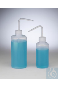 Bel-Art Needle Spray Narrow-Mouth 250ml (8oz) Polyethylene Wash Bottles;...