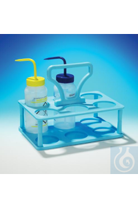 SP Bel-Art Polypropylene Wash Bottle Carrier; SP Bel-Art Polypropylene Wash...