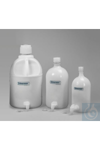 SP Bel-Art Polyethylene Carboys with Spigot; 4Liters (1 Gallon) SP Bel-Art...