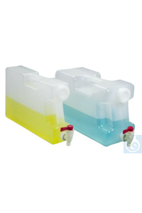 Bel-Art Polypropyleen Boekfles met Opening; 5 Liter (1.25 Gallon), 3³/8 x...