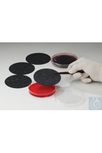 Bel-Art Charcoal Disks for 100mm Petri Dishes (Pack of 50) Bel-Art Charcoal...
