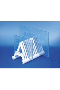 SP Bel-Art Electrophoresis Gel Plate Rack;Plastic, 8 x 15 x 9 in. SP Bel-Art...