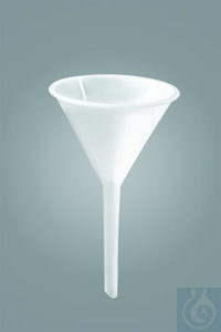 SP Bel-Art Polypropylene 75ml Heavy-Duty LongStem Funnels (Pack of 6) SP...