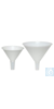 SP Bel-Art Polypropylene 169ml Powder Funnel with24/40 Tapered Stem SP...