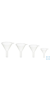 SP Bel-Art Polypropylene 2.6ml Micro Funnels(Pack of 12) SP Bel-Art...