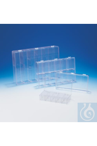 SP Bel-Art Plastic 6 Compartment Storage Box; 13?x 9 x 25/16 in. SP Bel-Art...