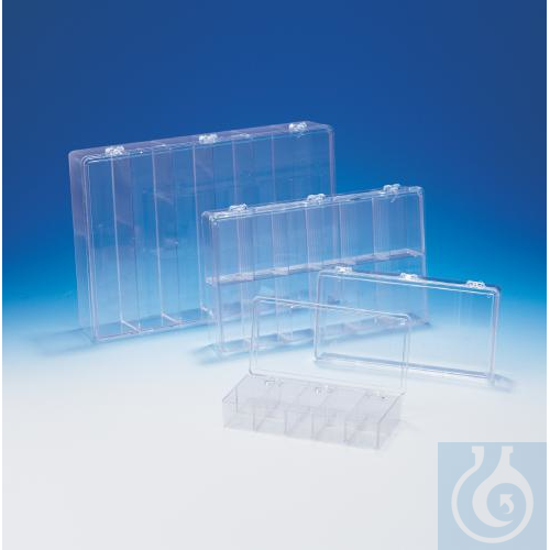 SP Bel-Art Plastic 6 Compartment Storage Box;85...