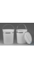 SP Bel-Art Polypropylene 7.6 Liter Pail; 10 in.Height, 8 in. I.D. SP Bel-Art...