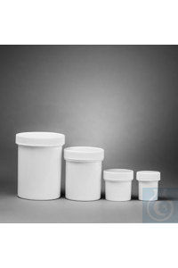Bel-Art Screw Cap 14.8ml (½oz) Polypropylene Jars; 33mm Closure (Pack of 12)...