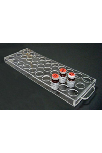 SP Bel-Art Standards Bottle Rack; For 23mmBottles, 30 Places SP Bel-Art...