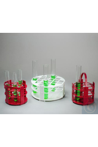 SP Bel-Art No-Wire Round Test Tube Rack; For 16- SP Bel-Art No-Wire Round...