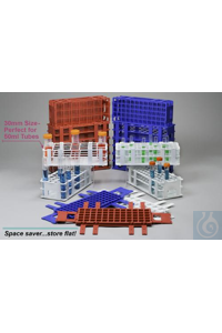 SP Bel-Art No-Wire Test Tube Rack; For 10-13mm SP Bel-Art No-Wire Test Tube...