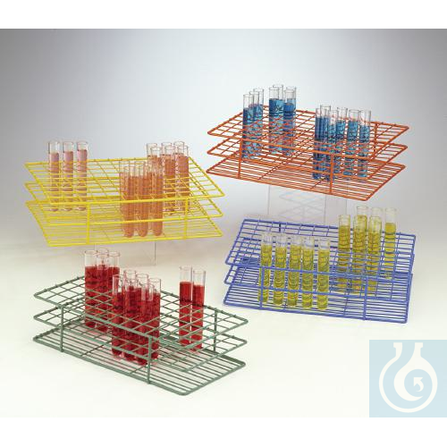SP Bel-Art Poxygrid Test Tube Rack; For 13-16mm...