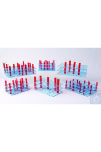 SP Bel-Art Poxygrid Test Tube Rack; For 10-13mmTubes, 60 Places