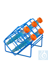 Bel-Art Poxygrid Tube Slant Rack; voor 50ml buisjes, 8 plaatsen Bel-Art...