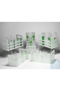 SP Bel-Art Heavy Duty Test Tube Rack; For 10-13mmTubes, 72 Places SP Bel-Art...