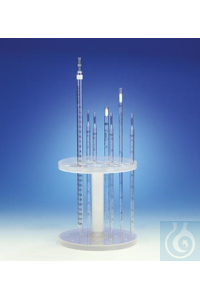 Bel-Art Pipet Houder; 28 Plaatsen, Polypropyleen Bel-Art Pipet Houder; 28...