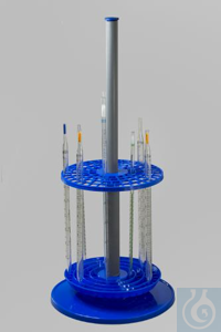 SP Bel-Art Rotary Pipette Stand; 94 Places,Polypropylene