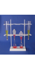 SP Bel-Art Polyethylene Imhoff Cone andSeparatory Funnel Rack; 8.5 x 26 x 29...