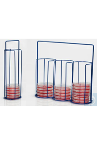 SP Bel-Art Poxygrid 100mm Petri Dish CarryingRack; 15 Places SP Bel-Art...