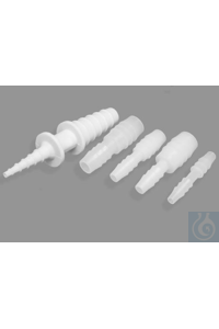 SP Bel-Art Stepped Tubing Connectors for ¼ in. to SP Bel-Art Stepped Tubing...