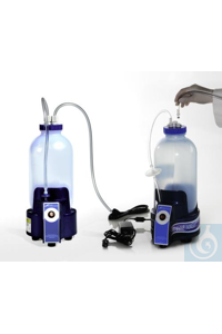 Bel-Art Vacuum Aspirator Collection System; 1.0 Gallon Bottle with Pump...
