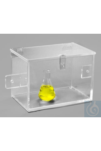 SP Bel-Art Beta-Safe Storage Box; Acrylic, 10L x6W x 7H in. SP Bel-Art...