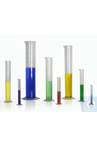 SP Bel-Art 10ml Clear TPX Graduated Cylinder; 0.1ml Graduation