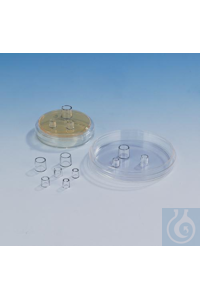 SP Bel-Art Sterile Cloning Cylinders; 7mm Top x8mm Bottom O.D., Plastic (Pack...