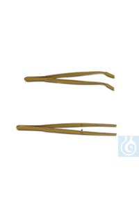 SP Bel-Art Teflon FEP Bent Cover Glass Forceps; 4in. (Pack of 2) SP Bel-Art...