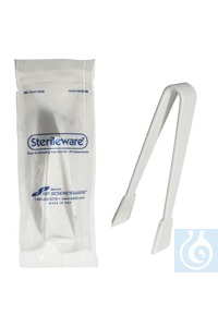 SP Bel-Art Sterileware Plastic Mini Tongs; 4¼in., Sterile, Individually...