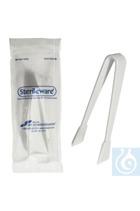 SP Bel-Art Sterileware Plastic Mini Tongs; 4¼ in.,