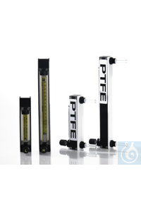 Bel-Art Riteflow PTFE Mounted Flowmeter; 65mm Scale, Size 1 Bel-Art Riteflow...