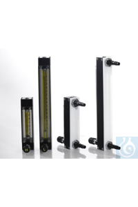 SP Bel-Art Riteflow Aluminum Mounted Flowmeter;65mm Scale, Size 2 SP Bel-Art...