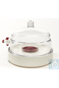 Bel-Art Polycarbonate Vacuum Chamber and Plate; 0.2 cu. ft. Bel-Art...