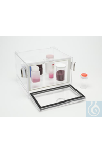 Bel-Art Dry-Keeper Small, Stacking Polystyrene Desiccator Cabinet; 0.14 cu....
