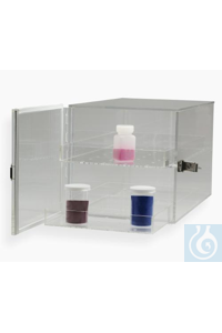 SP Bel-Art Clear Acrylic Desiccator Cabinet; 0.21cu. ft. SP Bel-Art Clear...