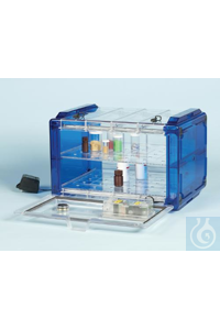 SP Bel-Art Secador Clear 4.0 HorizontalAuto-Desiccator Cabinet; 100V, 1.9 cu....