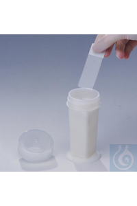 SP Bel-Art Coplin Staining Jar; 10 SlideCapacity, 5.3cm D Opening, Plastic