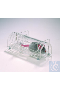 Bel-Art Universal Animal Restrainer for 10-40 Gram Mice; Acrylic Bel-Art...