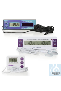 SP Bel-Art, H-B DURAC Calibrated Dual ZoneElectronic Thermometer with...