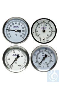 H-B DURAC Bi-metalen oppervlaktetemperatuur thermometer; -20/260C (0/500F),...