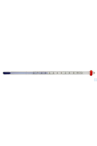 H-B DURAC Plus PFA Safety Coated Liquid-In-Glass Thermometer; -10 to 110C,...