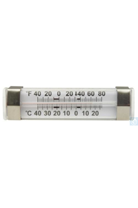 H-B DURAC vloeistof-in-glas koelkast/diepvriezer thermometer; -40 tot 27C...