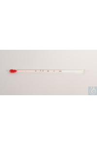 H-B DURAC Blood Bank Liquid-In-Glass Refrigerator Thermometer; -5 to 20C,...