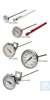 SP Bel-Art, H-B DURAC Bi-Metallic Thermometer; 0to 250C, 25mm Dial SP...