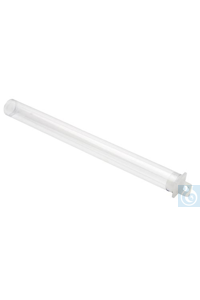H-B Plastic Tube Liquid-in-Glass Thermometer Storage Case; Single, 300mm...